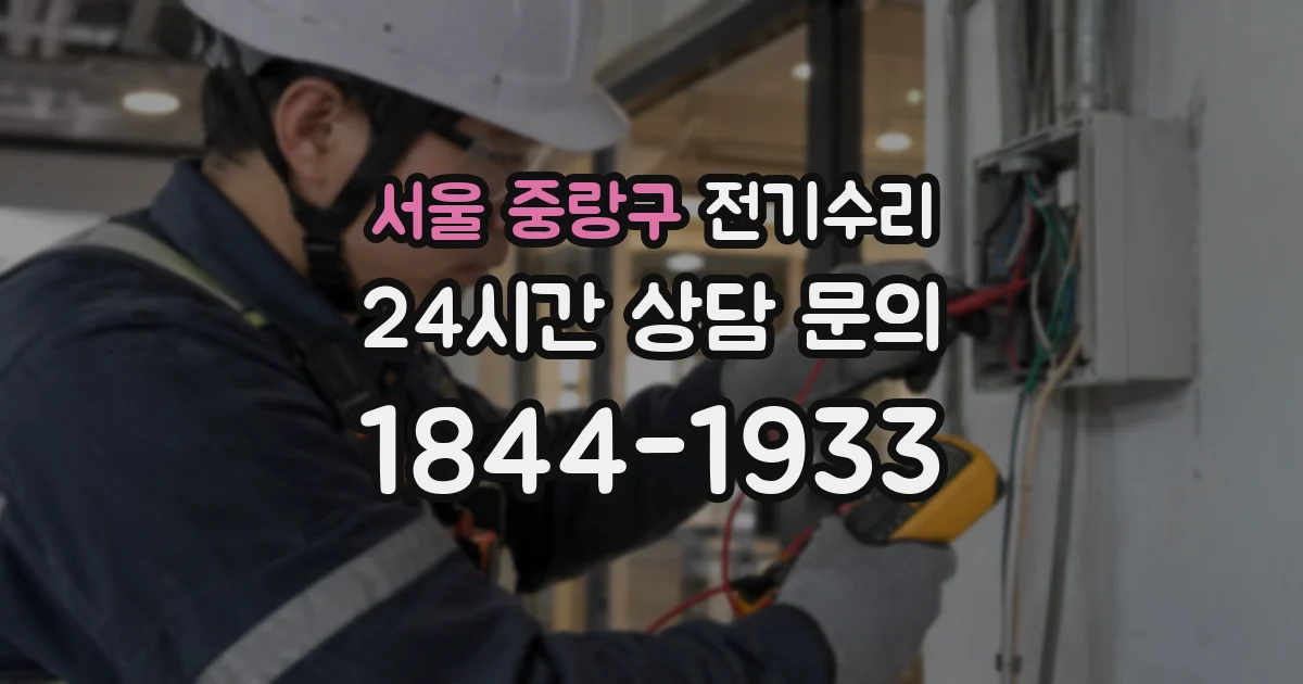 서울 중랑구 전기수리