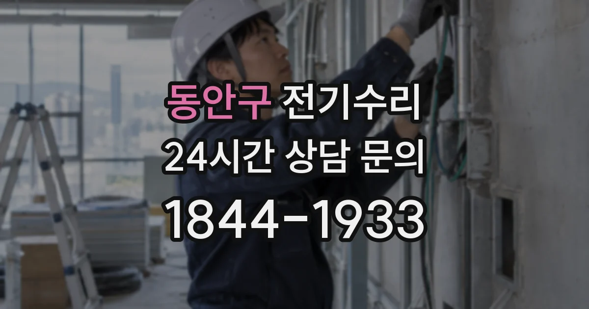 동안구 전기수리