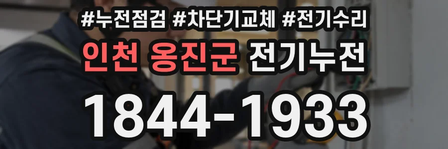인천 옹진군 전기누전