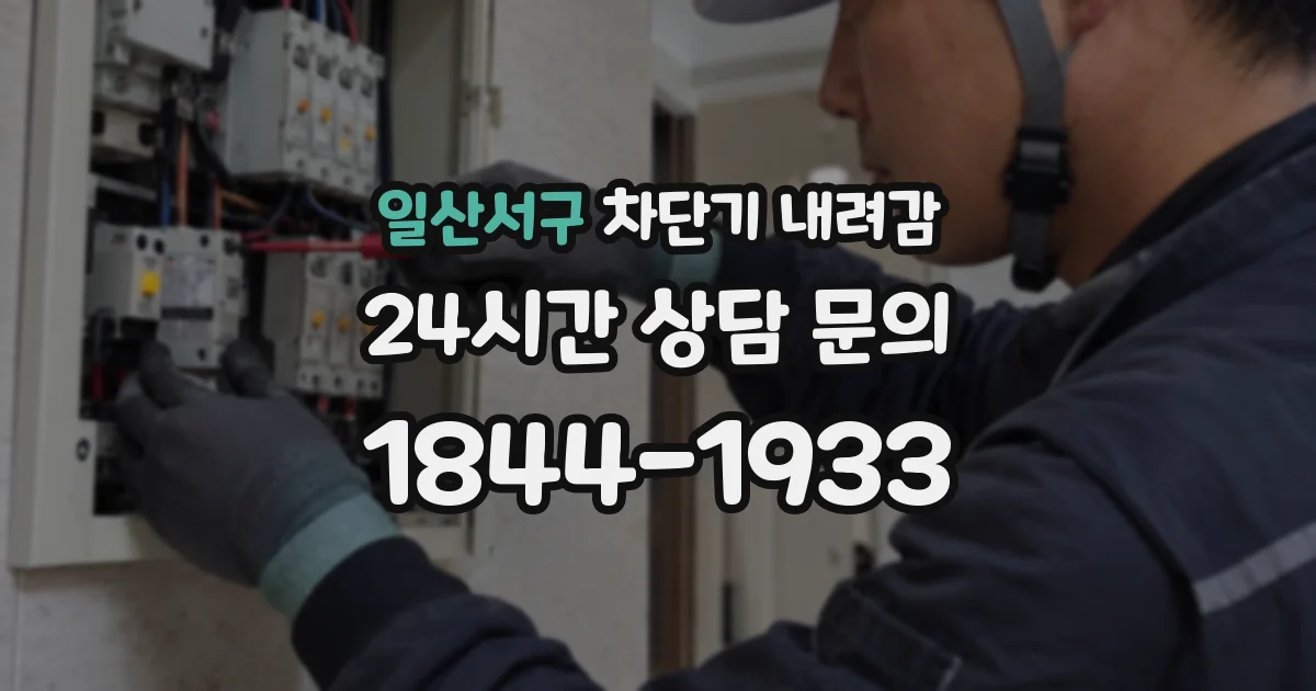 일산서구 차단기 내려감