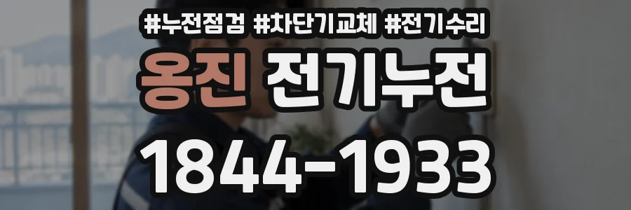 옹진 전기누전