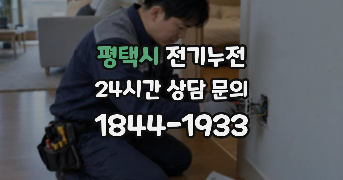 평택시 전기누전