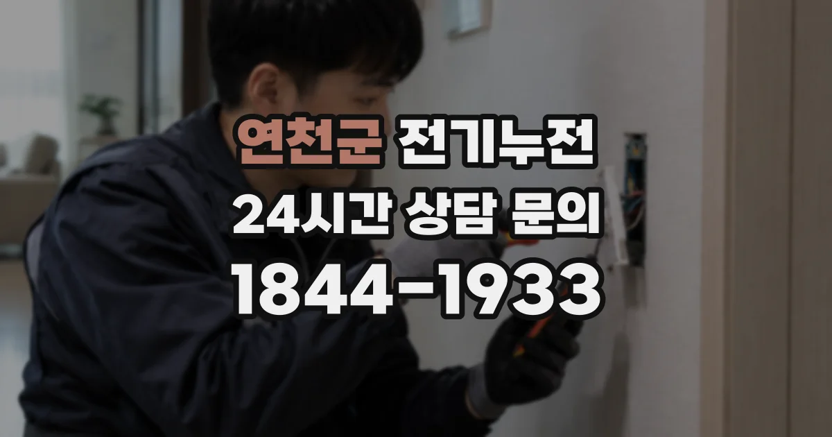 연천군 전기누전