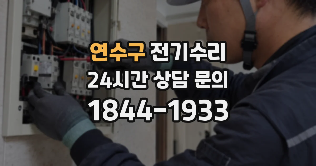 연수구 전기수리