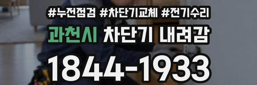 과천시 차단기 내려감
