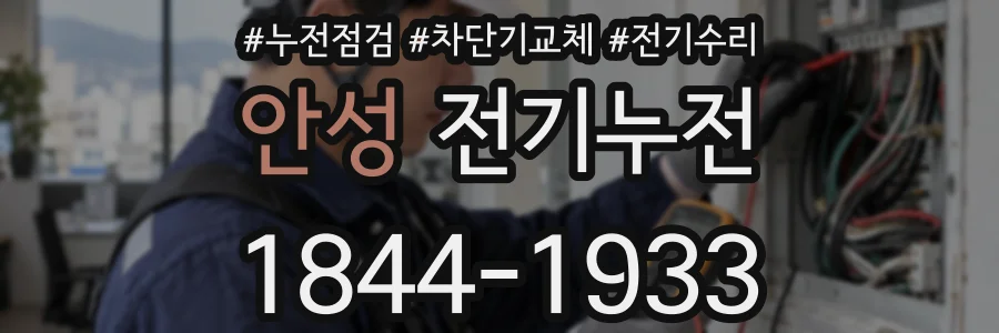 안성 전기누전