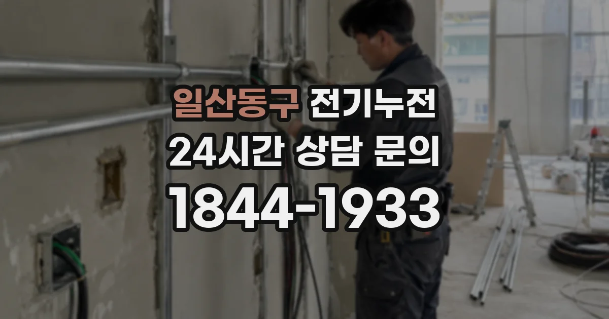 일산동구 전기누전