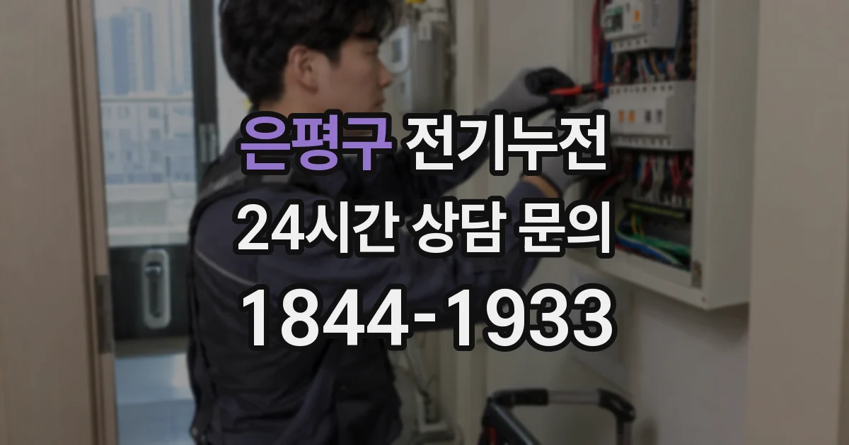 은평구 전기누전