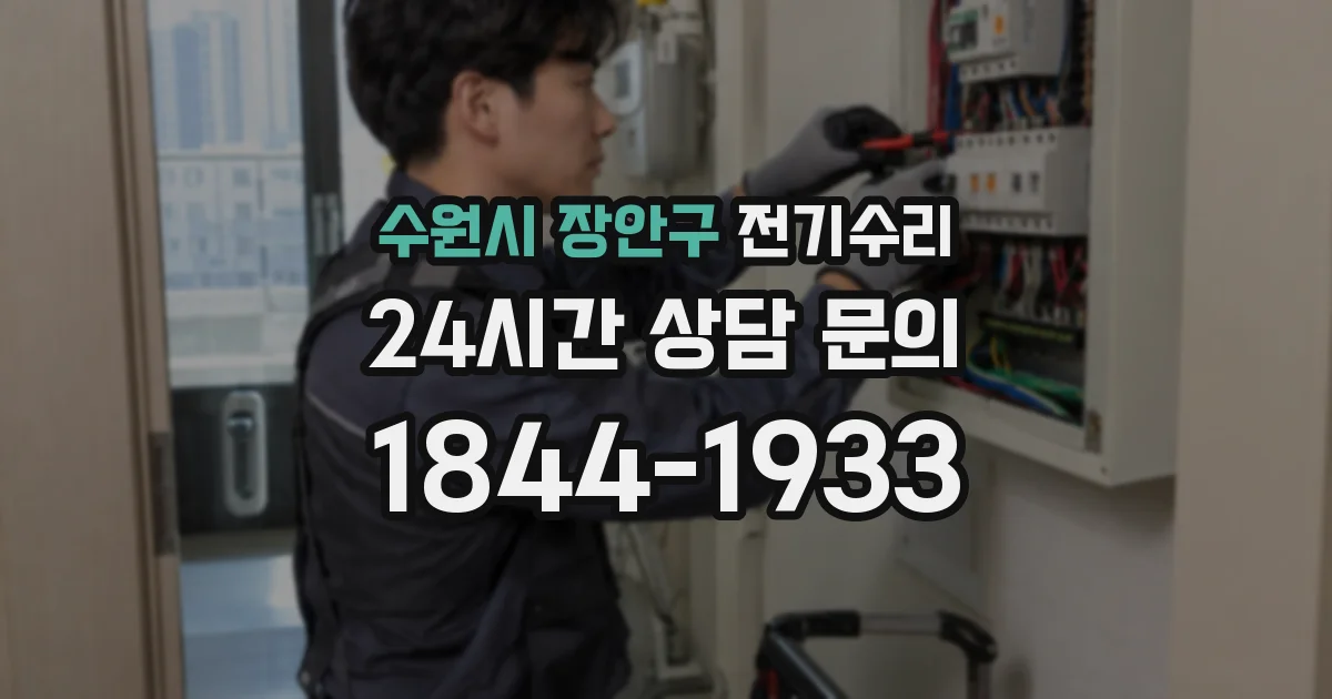 수원시 장안구 전기수리