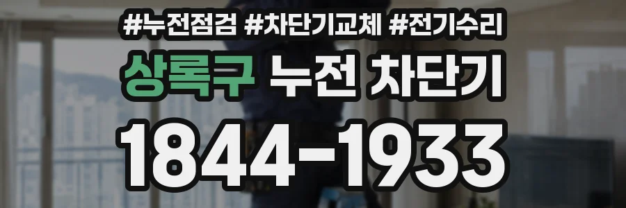상록구 누전 차단기