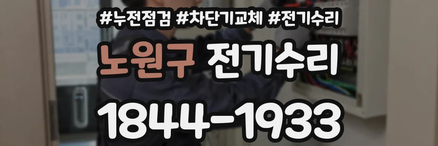 노원구 전기수리