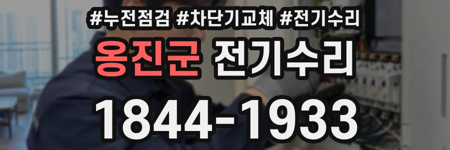 옹진군 전기수리