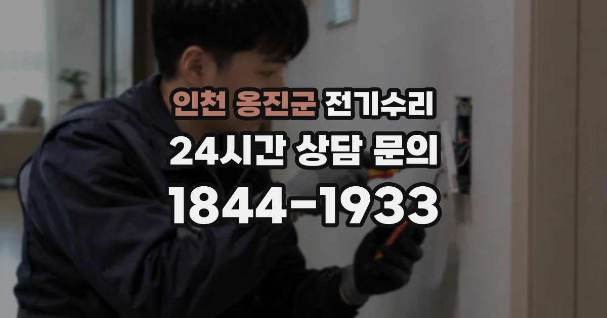 인천 옹진군 전기수리