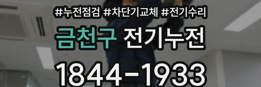 금천구 전기누전