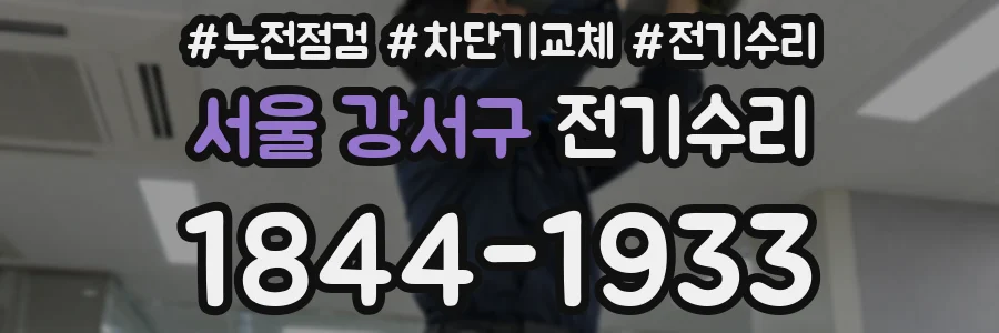 서울 강서구 전기수리