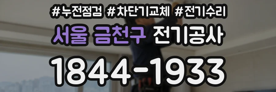 서울 금천구 전기공사