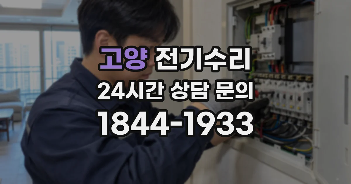 고양 전기수리