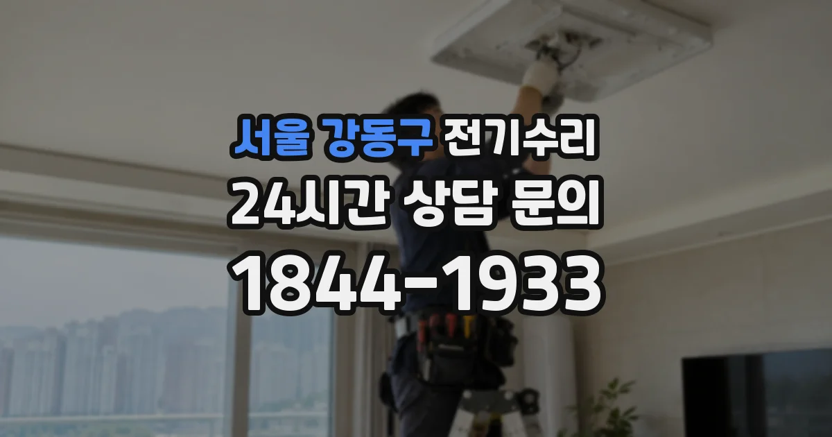서울 강동구 전기수리
