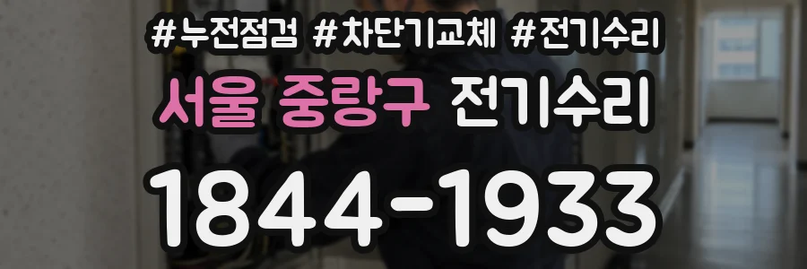 서울 중랑구 전기수리