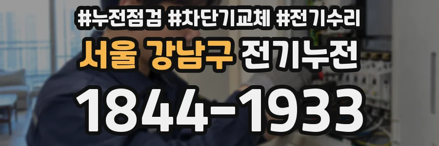 서울 강남구 전기누전