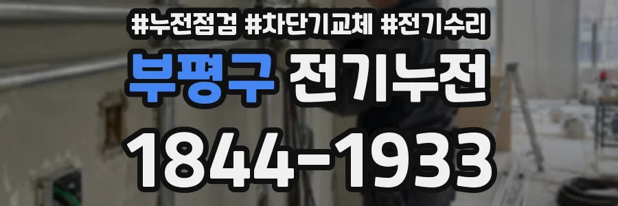 부평구 전기누전