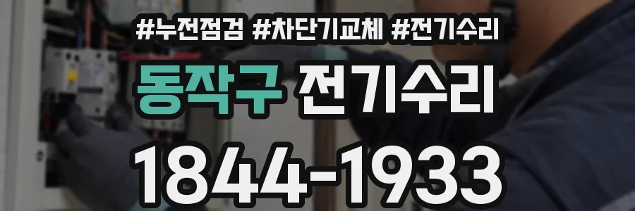 동작구 전기수리