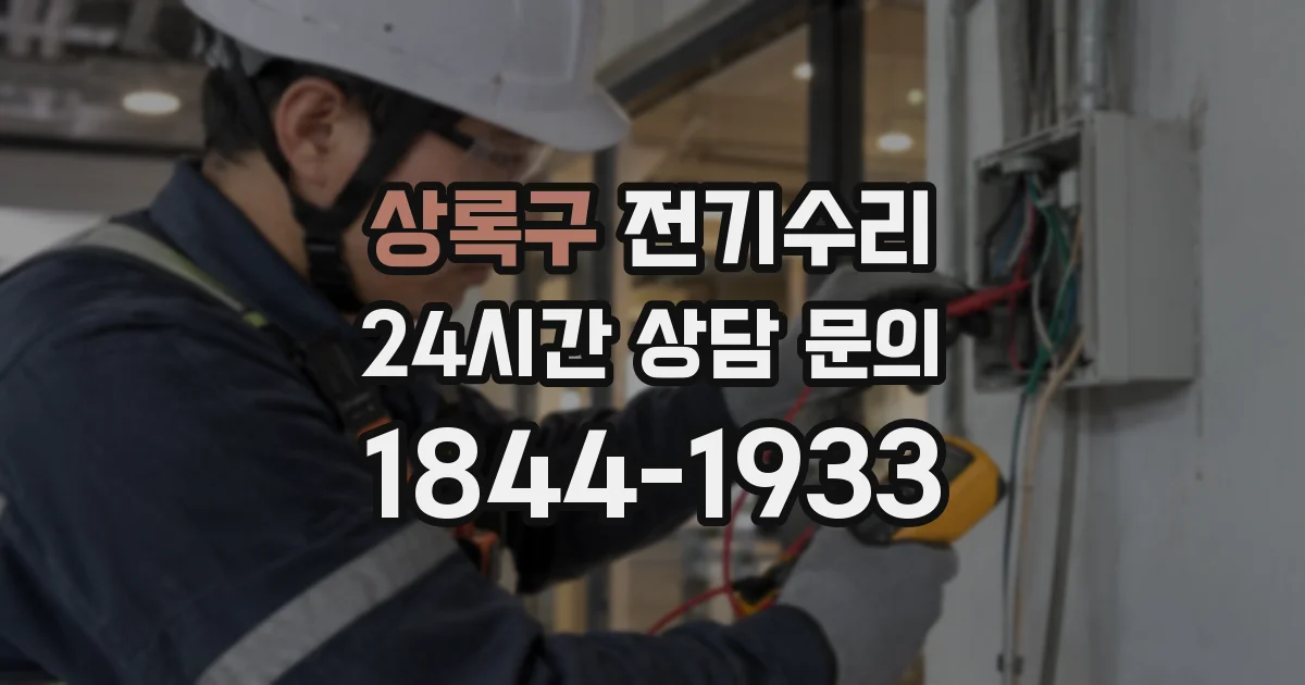상록구 전기수리