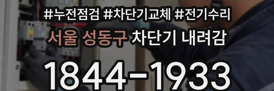 서울 성동구 차단기 내려감