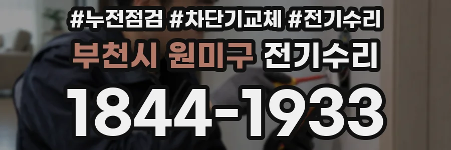부천시 원미구 전기수리