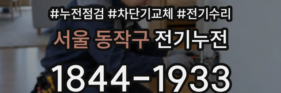 서울 동작구 전기누전