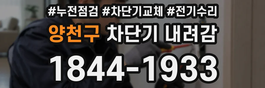 양천구 차단기 내려감