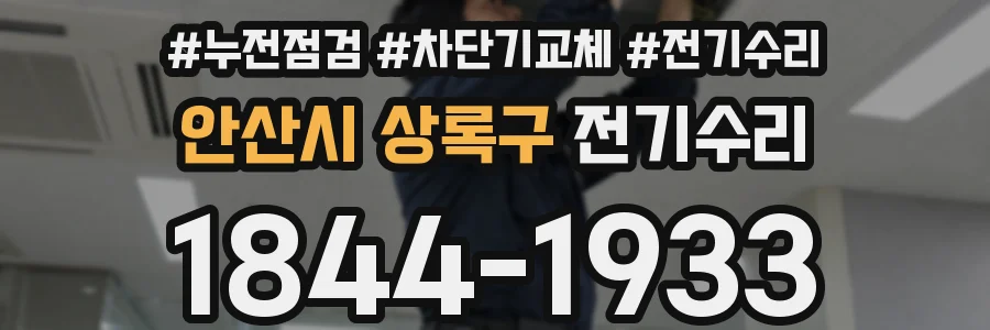 안산시 상록구 전기수리