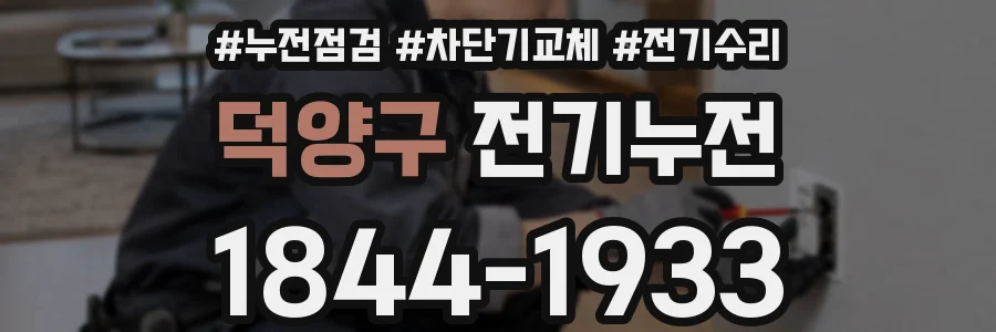 덕양구 전기누전
