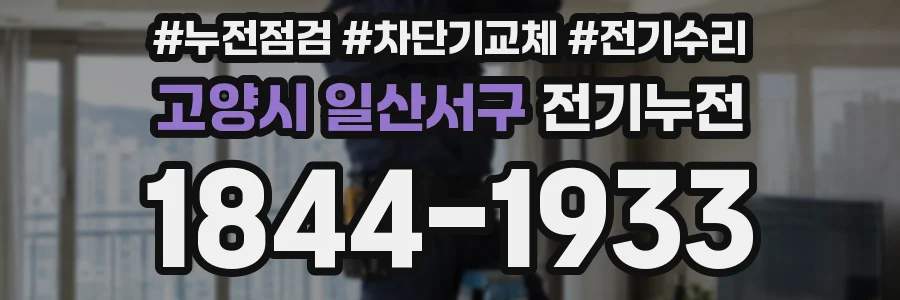 고양시 일산서구 전기누전