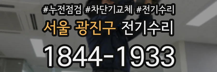서울 광진구 전기수리
