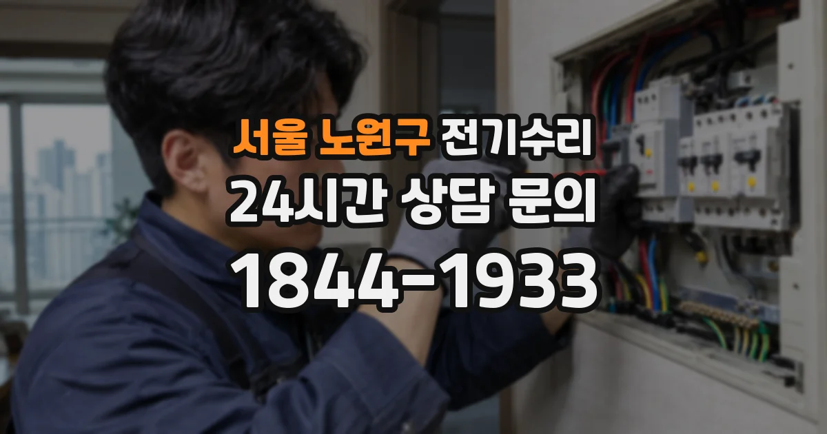서울 노원구 전기수리