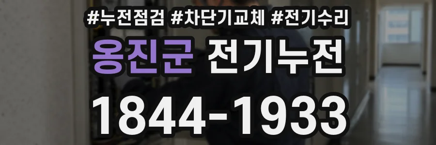옹진군 전기누전