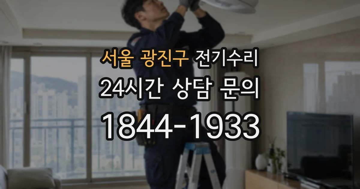 서울 광진구 전기수리