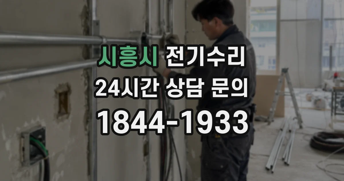 시흥시 전기수리