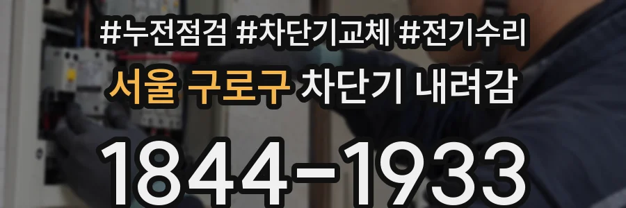 서울 구로구 차단기 내려감