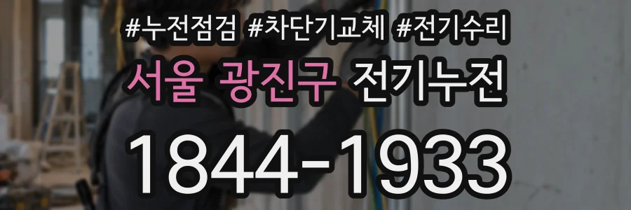 서울 광진구 전기누전