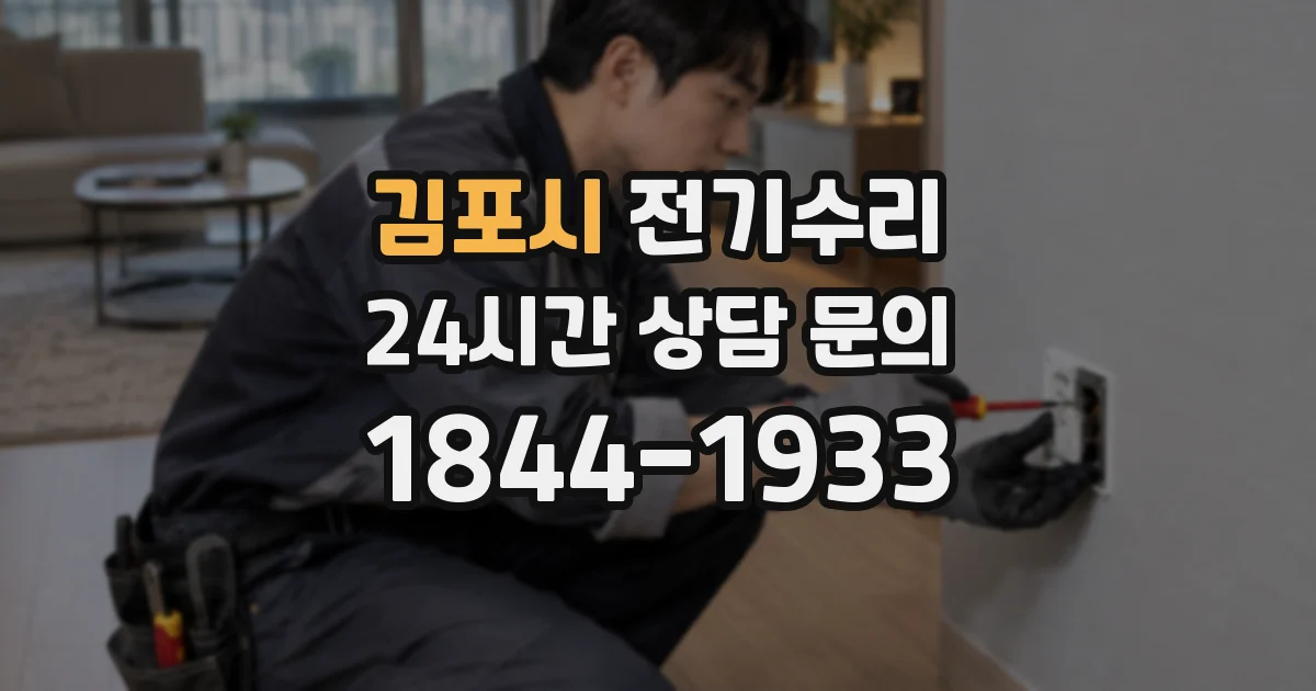 김포시 전기수리
