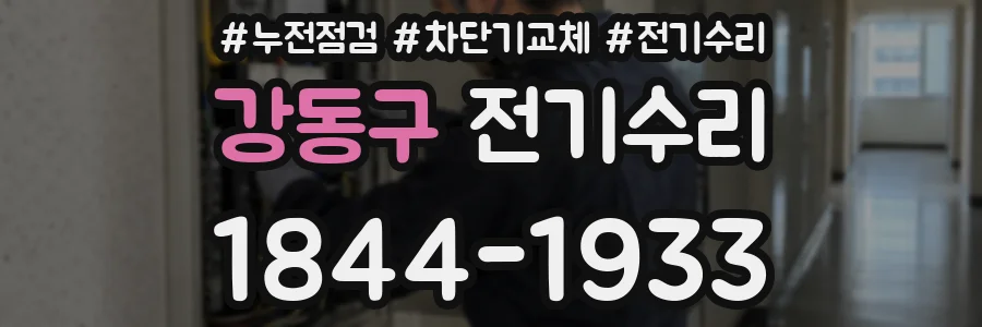 강동구 전기수리