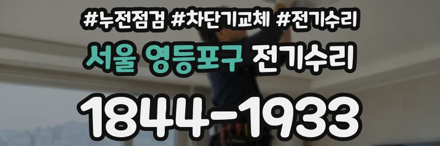 서울 영등포구 전기수리