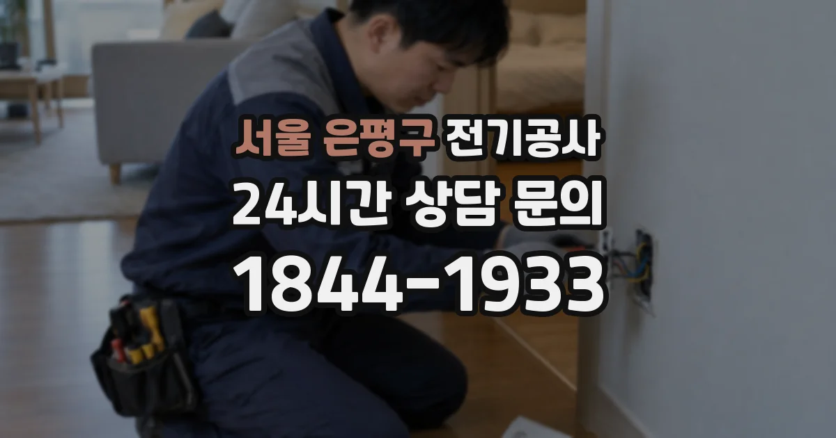 서울 은평구 전기공사