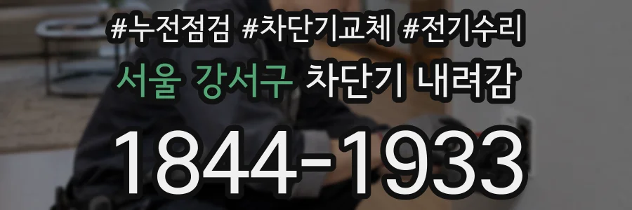 서울 강서구 차단기 내려감