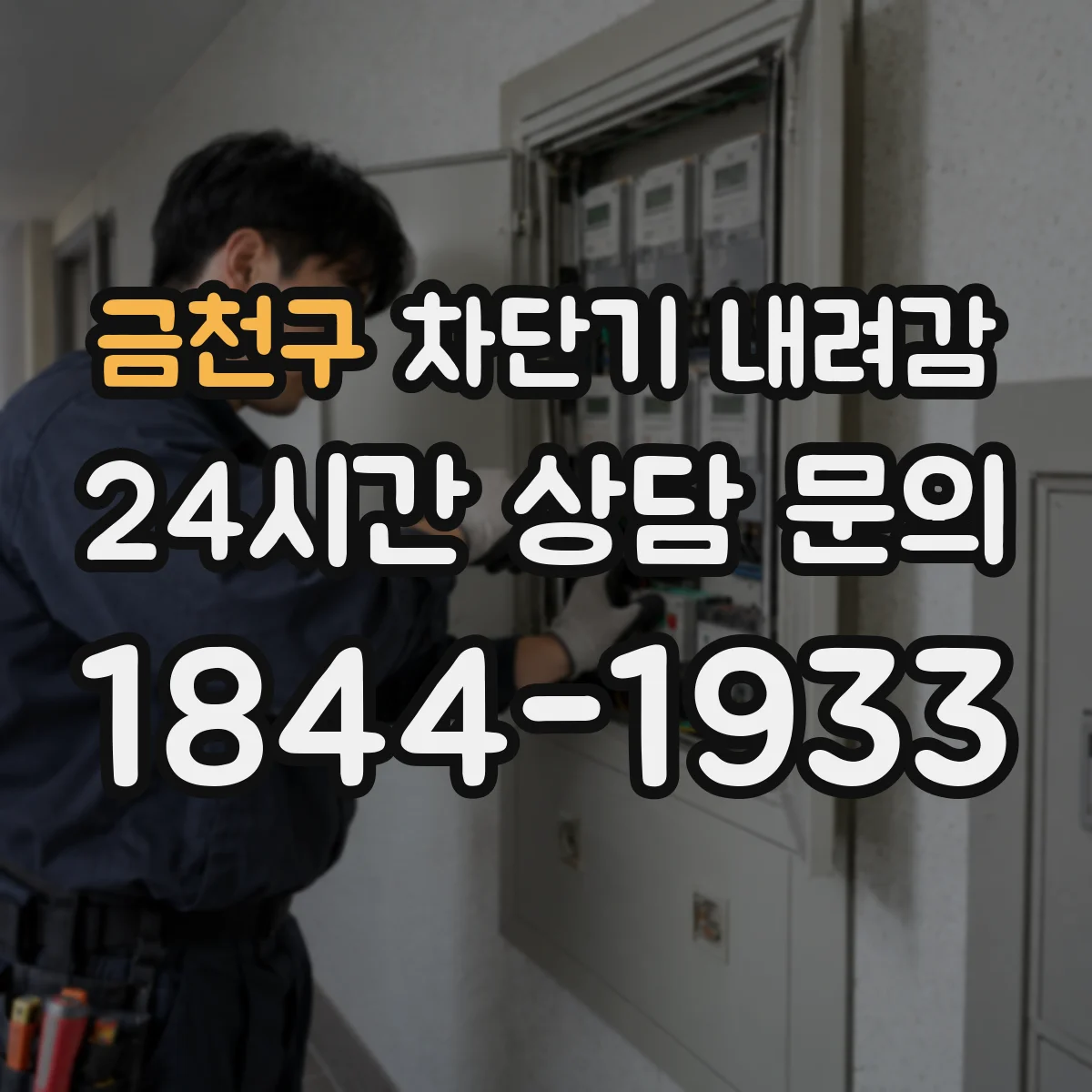 금천구 차단기 내려감