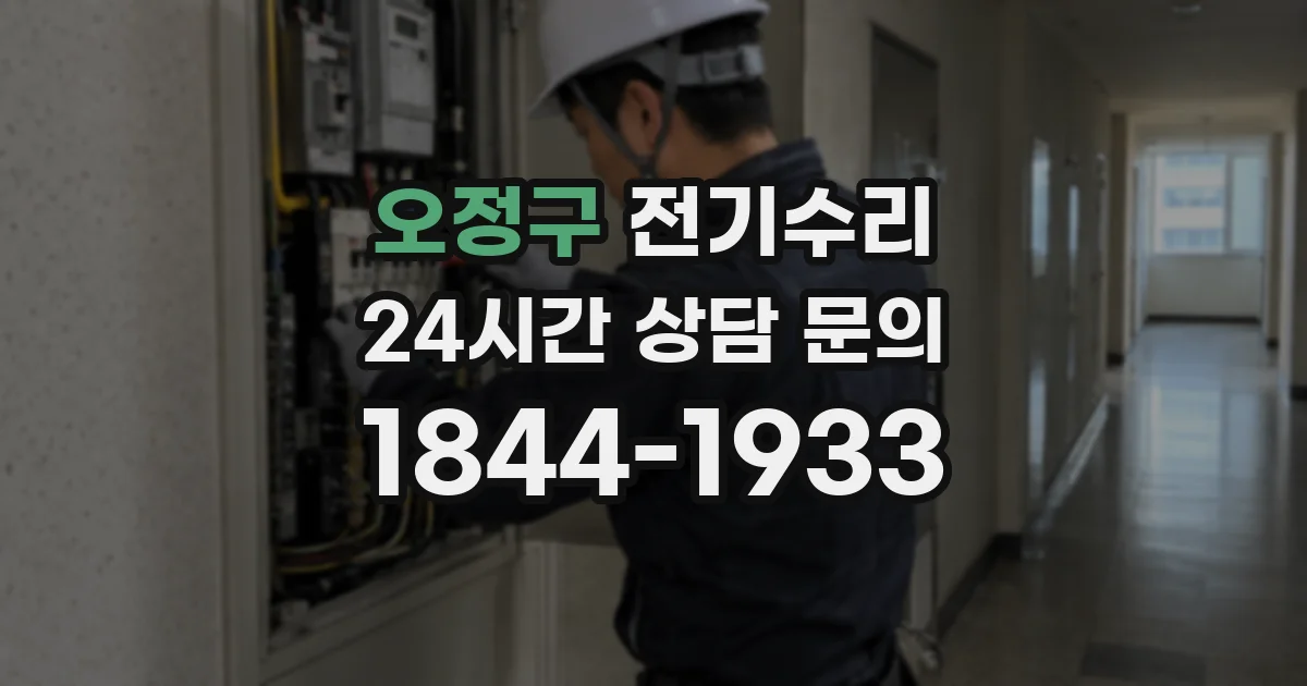 오정구 전기수리