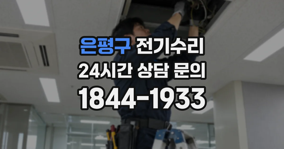 은평구 전기수리