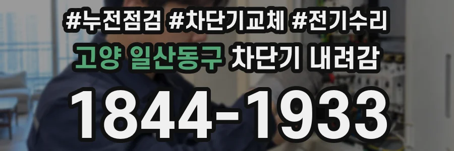 고양 일산동구 차단기 내려감